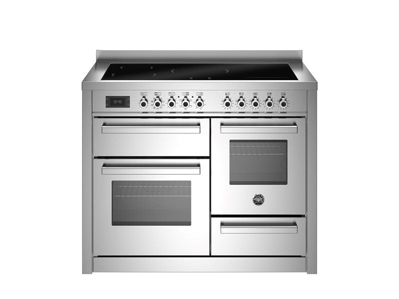Bertazzoni 110 cm induction top electric triple oven Professional Series