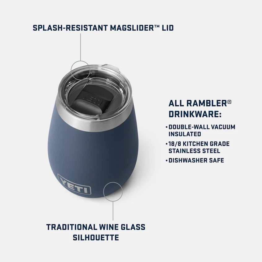 Yeti RAMBLER® 10 OZ (295 ML) WINE TUMBLER WITH MAGSLIDER™ LID