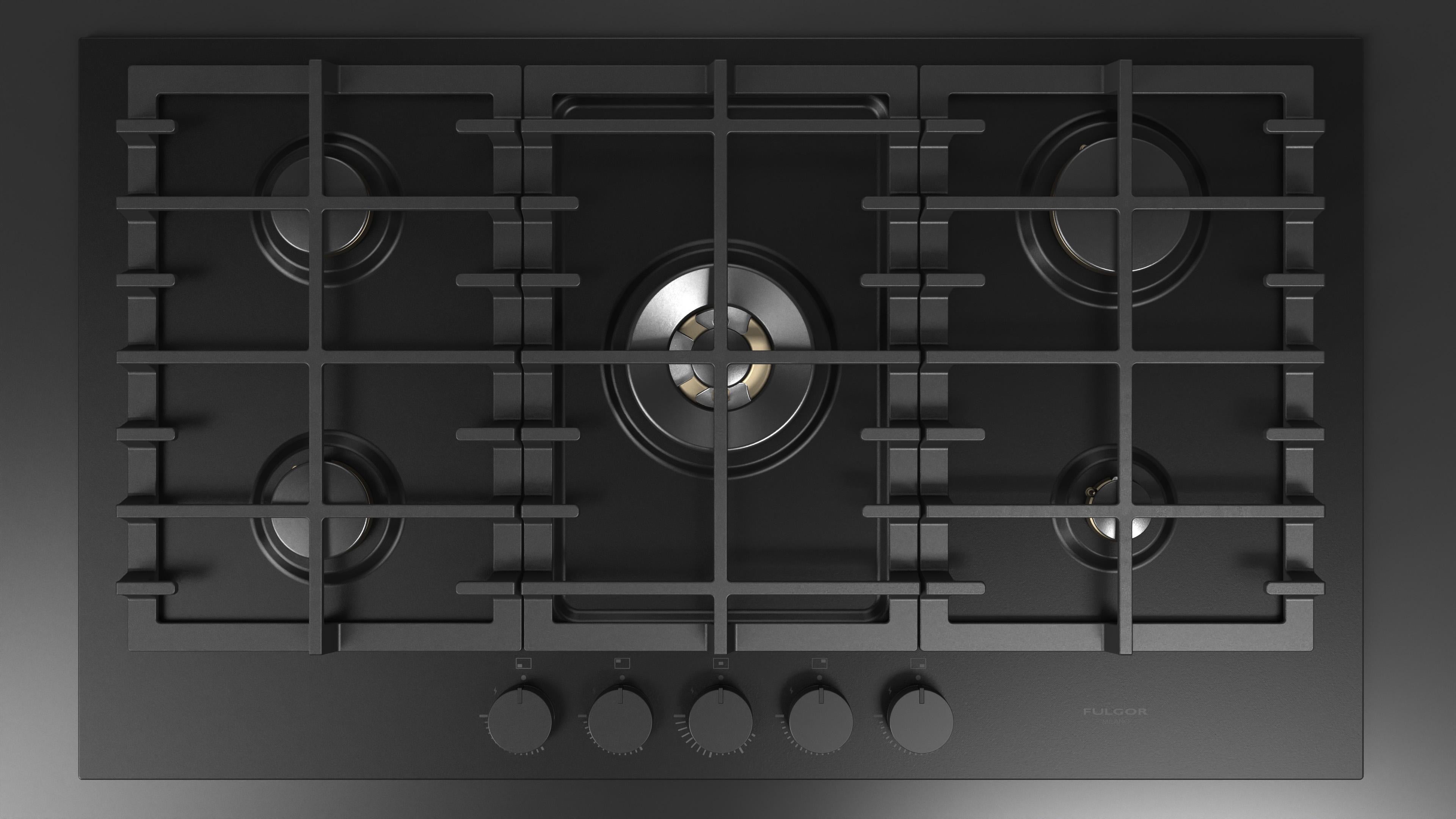 Fulgor Milano Urbantech 90cm Gas Hob - FUH 9041 G DWK MBK