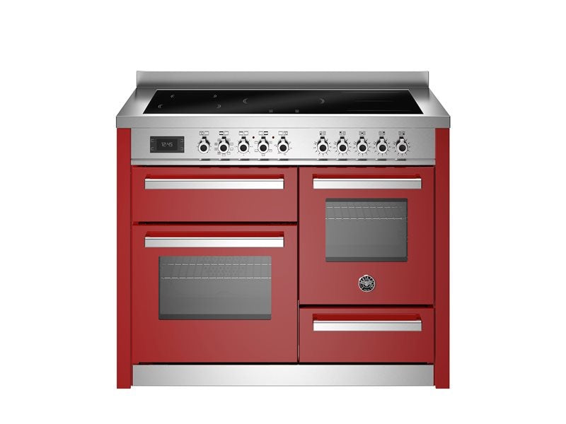 Bertazzoni 110 cm induction top electric triple oven Professional Series