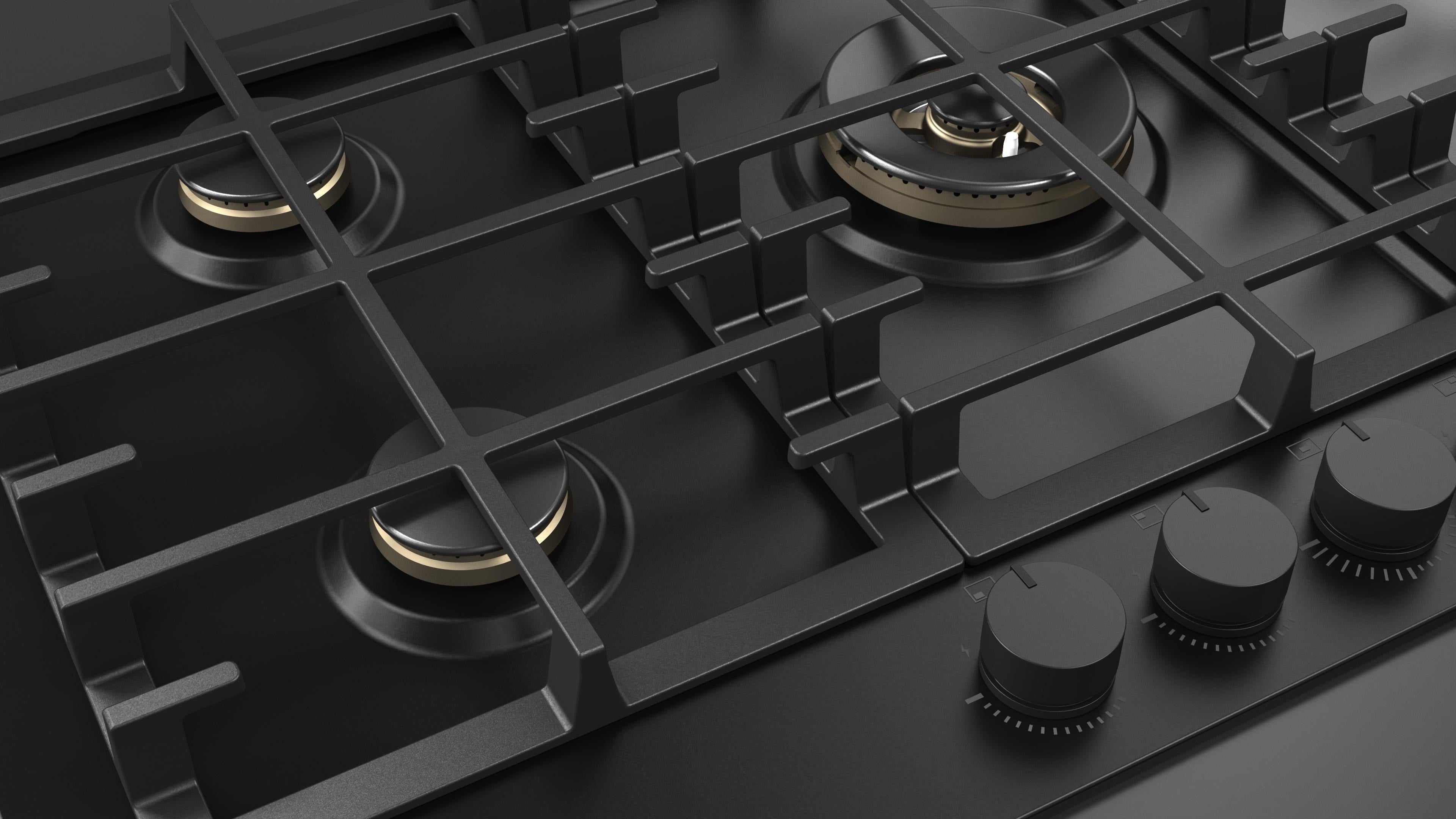 Fulgor Milano Urbantech 90cm Gas Hob - FUH 9041 G DWK MBK