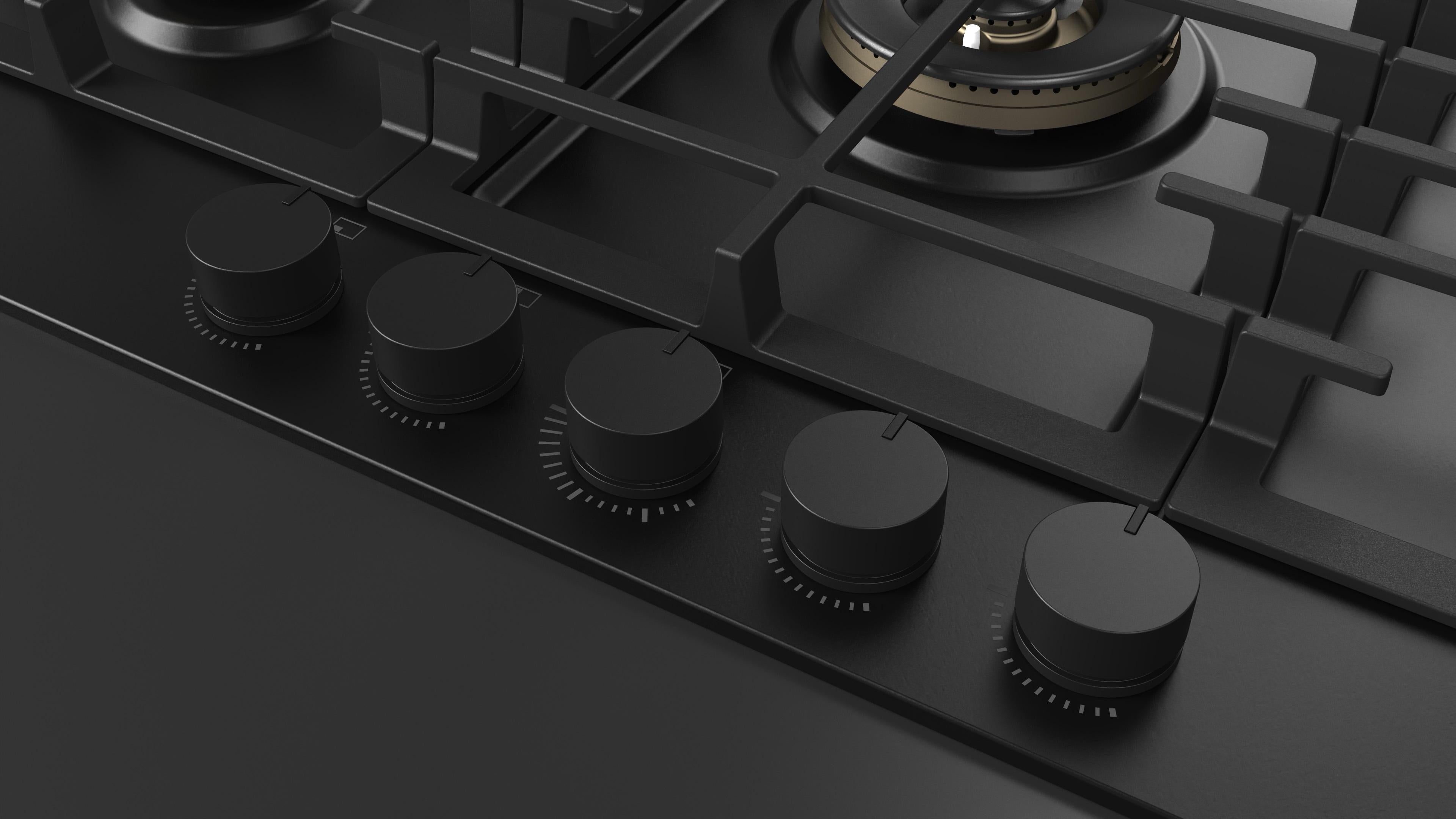 Fulgor Milano Urbantech 90cm Gas Hob - FUH 9041 G DWK MBK