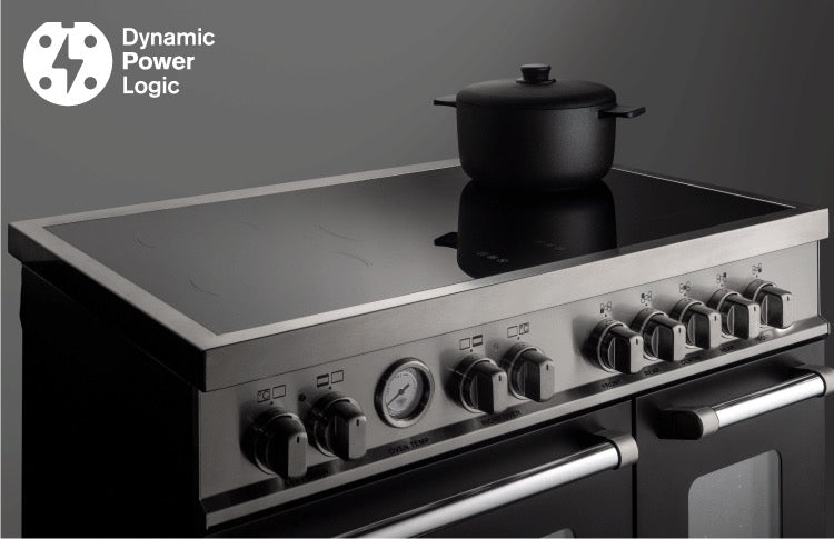 Bertazzoni 100cm Heritage Series Induction Top Electric Triple Oven