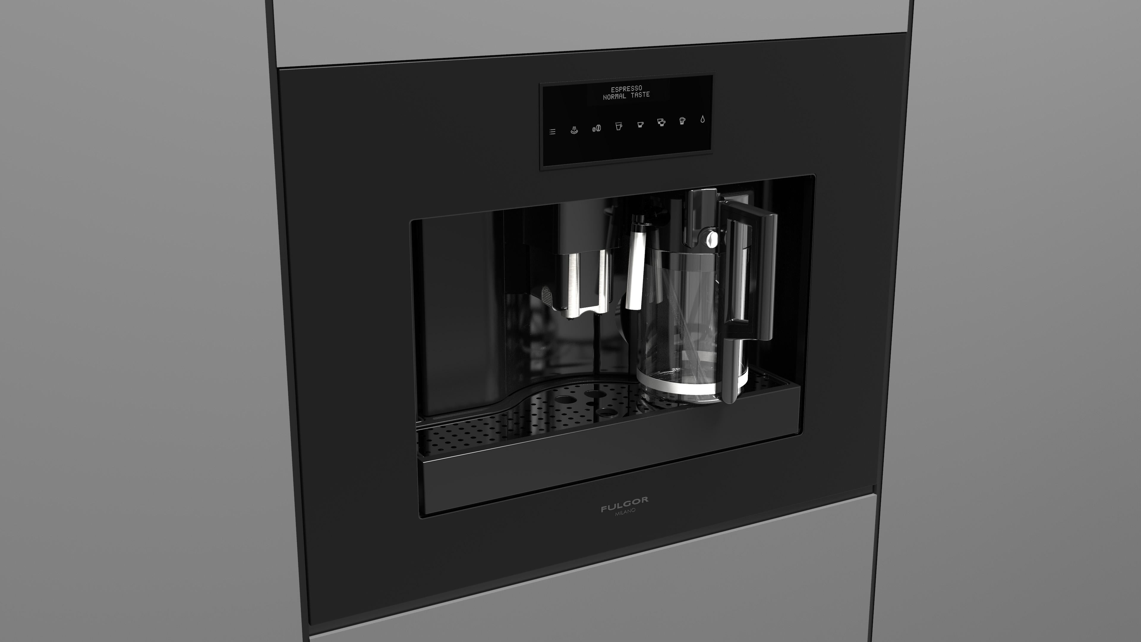 Fulgor Milano Urbantech 45cm Coffee Machine - FUCM 4500 TF MBK