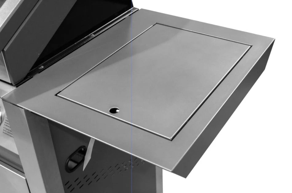 BeefEater 1600S Series - 5 Burner BBQ & Side Burner Trolley