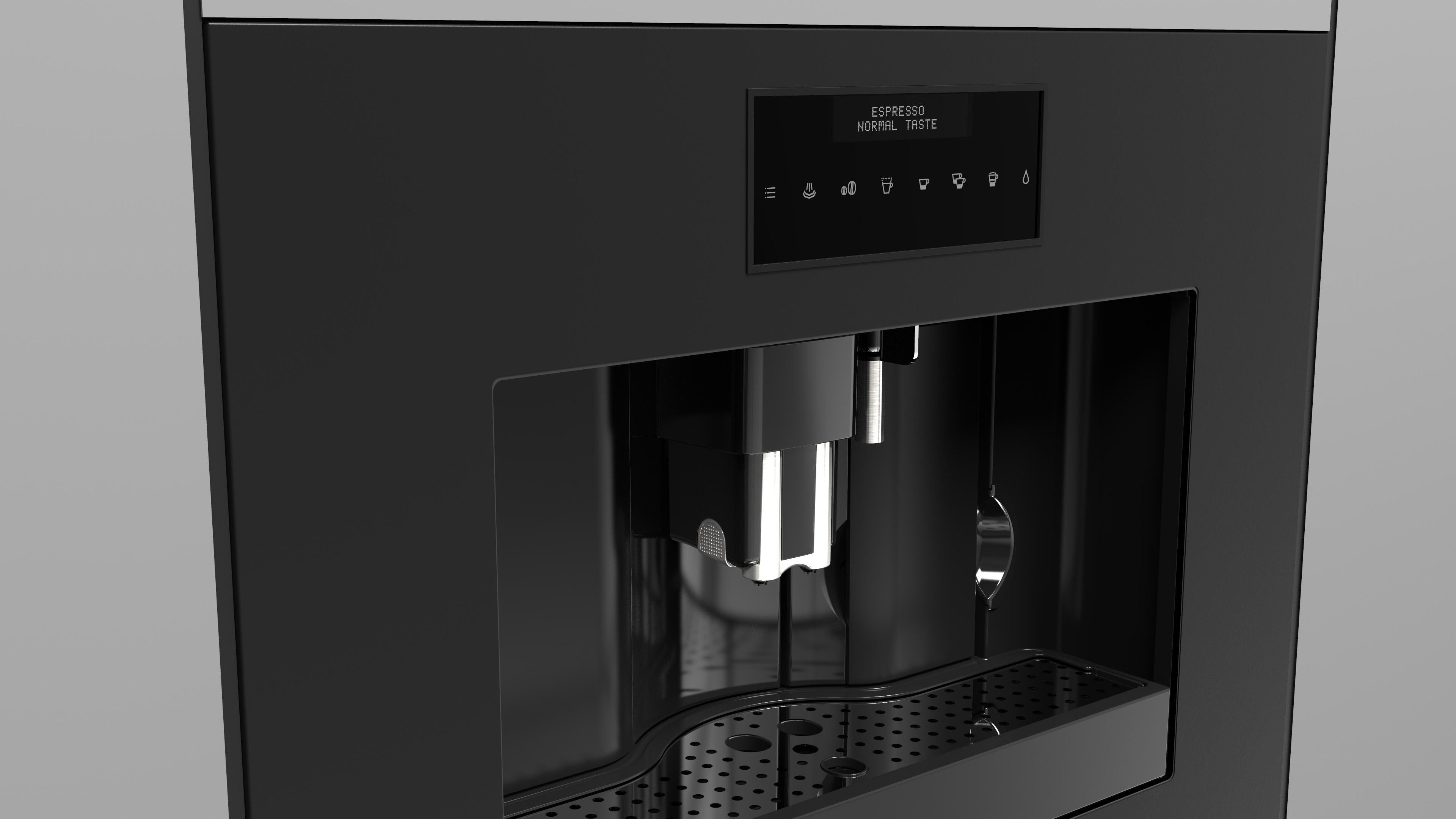 Fulgor Milano Urbantech 45cm Coffee Machine - FUCM 4500 TF MBK