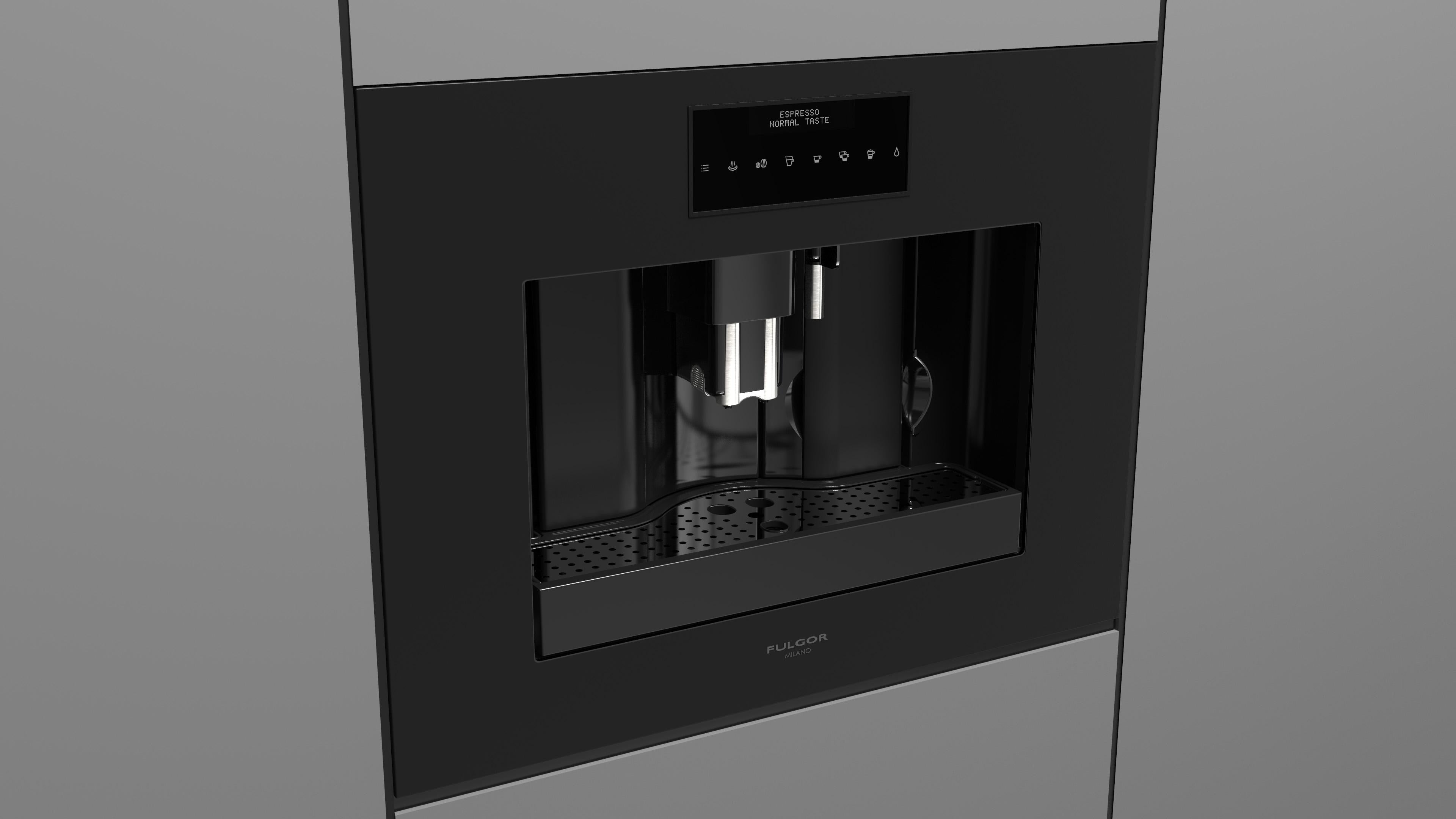 Fulgor Milano Urbantech 45cm Coffee Machine - FUCM 4500 TF MBK