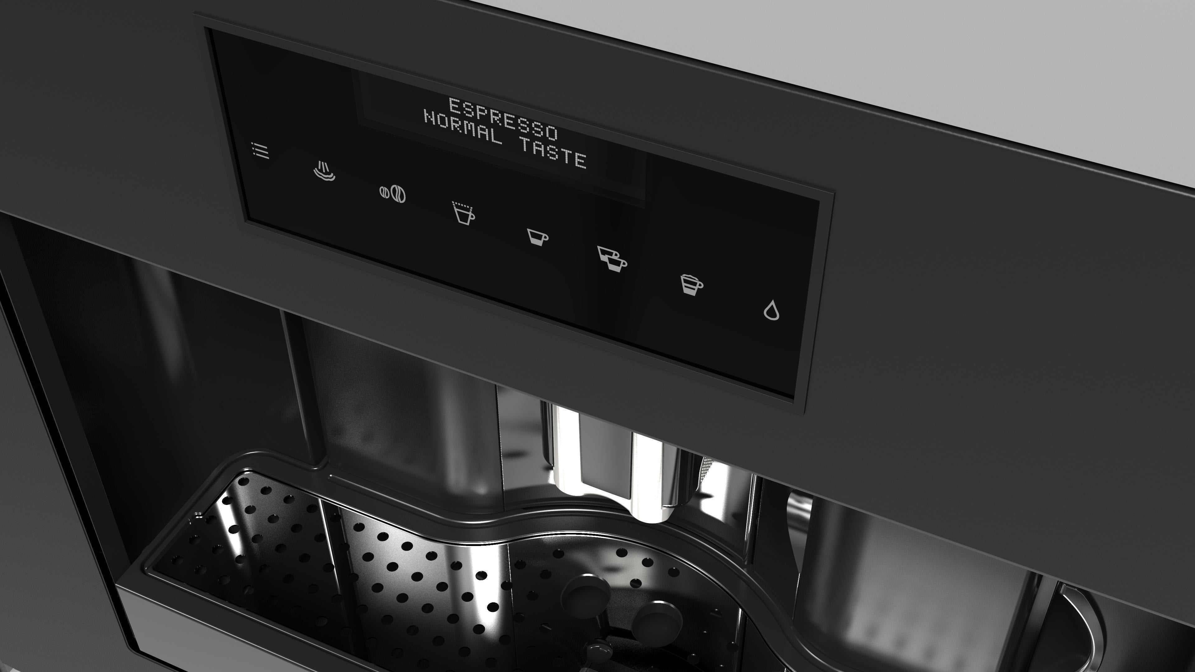 Fulgor Milano Urbantech 45cm Coffee Machine - FUCM 4500 TF MBK
