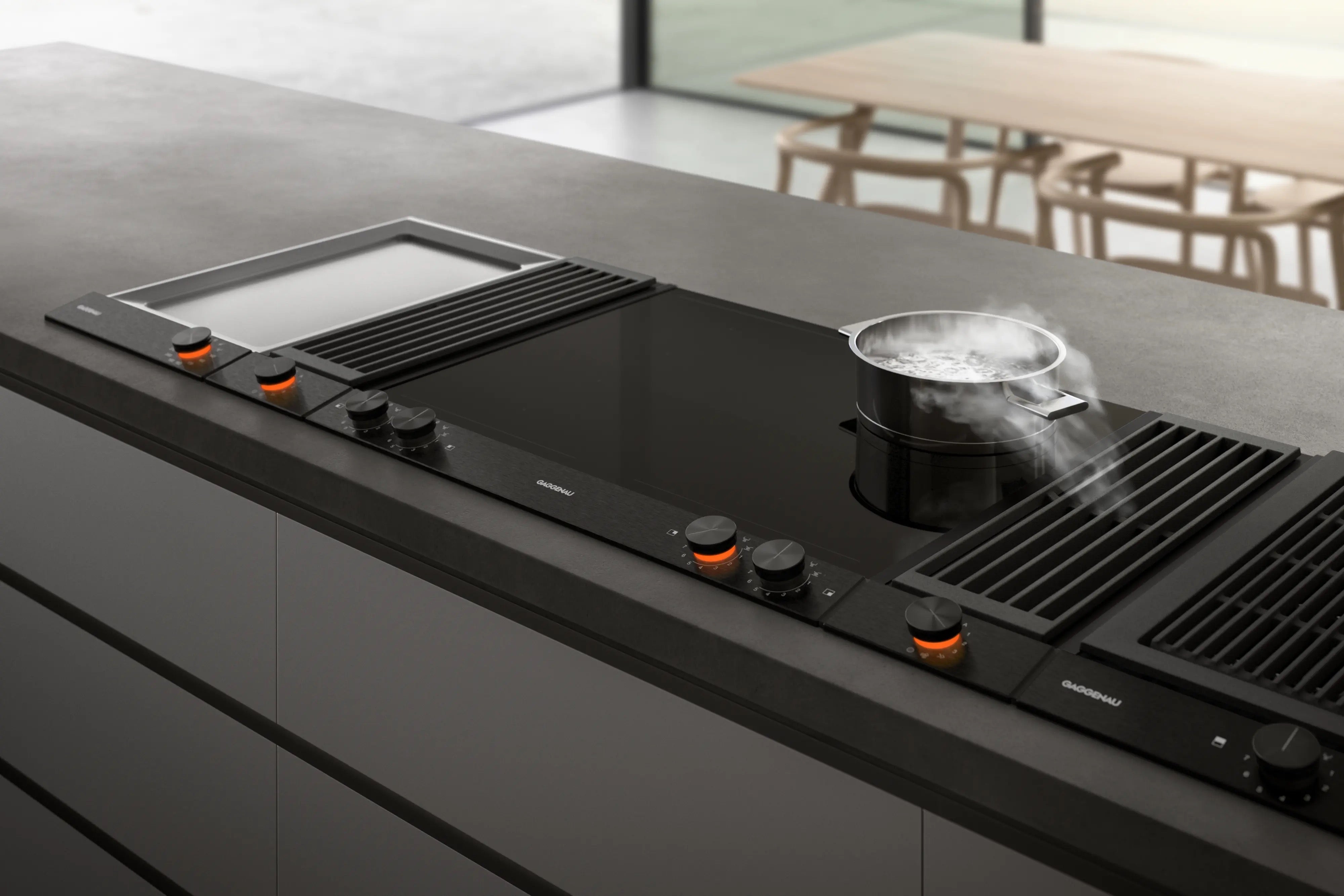 Gaggenau 200 series Vario flex induction cooktop 38 cm