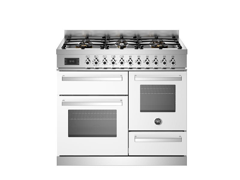 Bertazzoni 100 cm 6 burner electric triple oven Professional Series