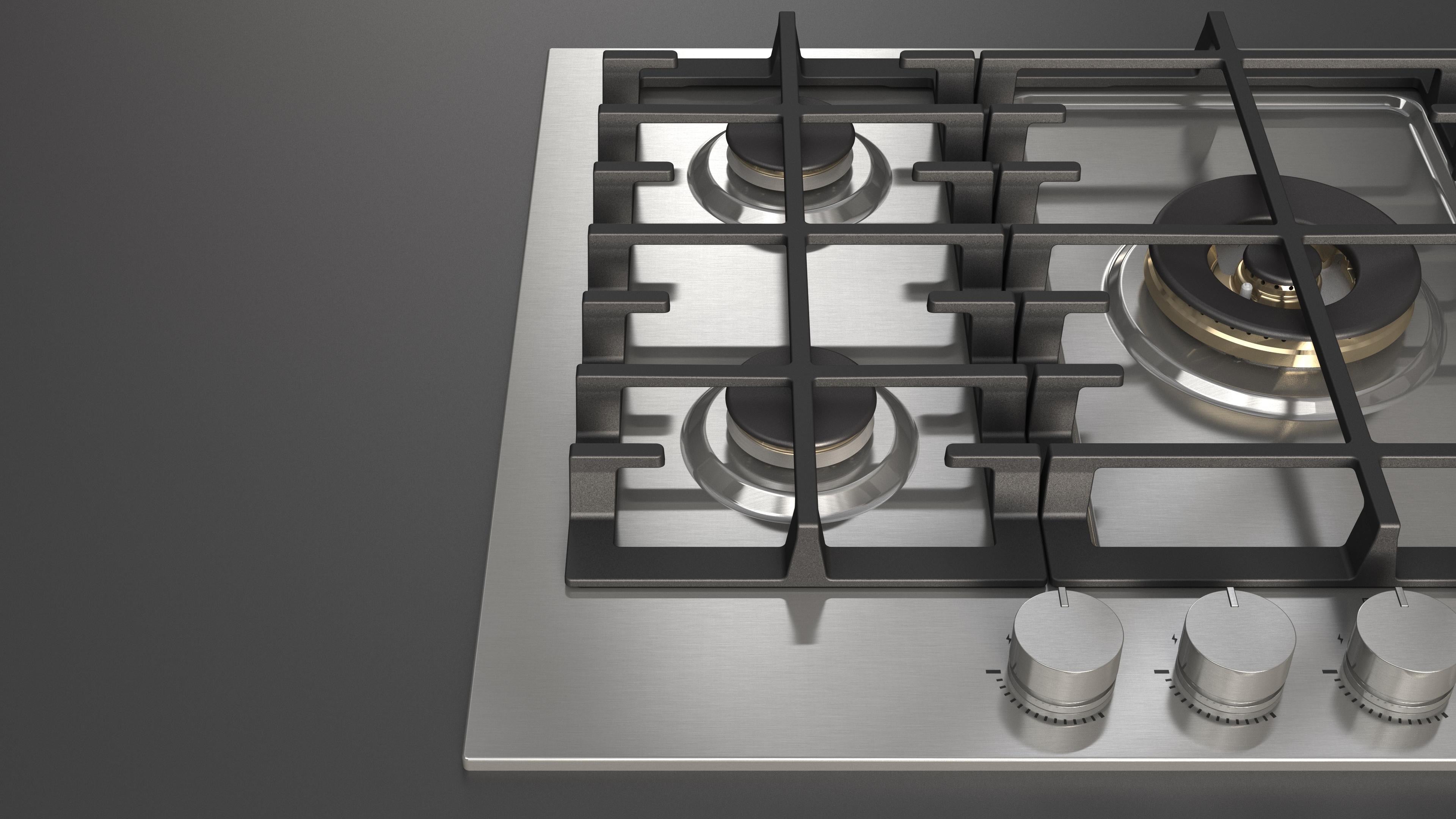 Fulgor Milano 75cm Gas Hob - FPH 7541 G WK X
