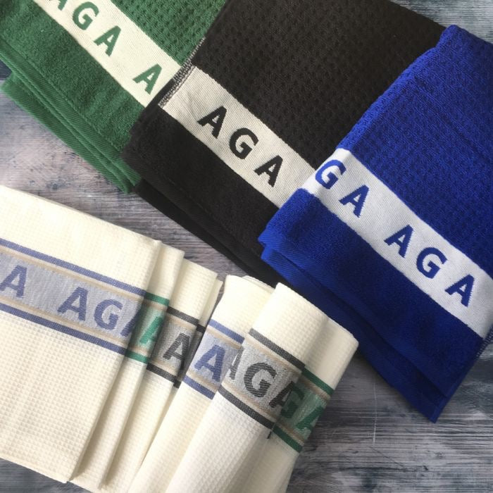 AGA Hand Towels: Black