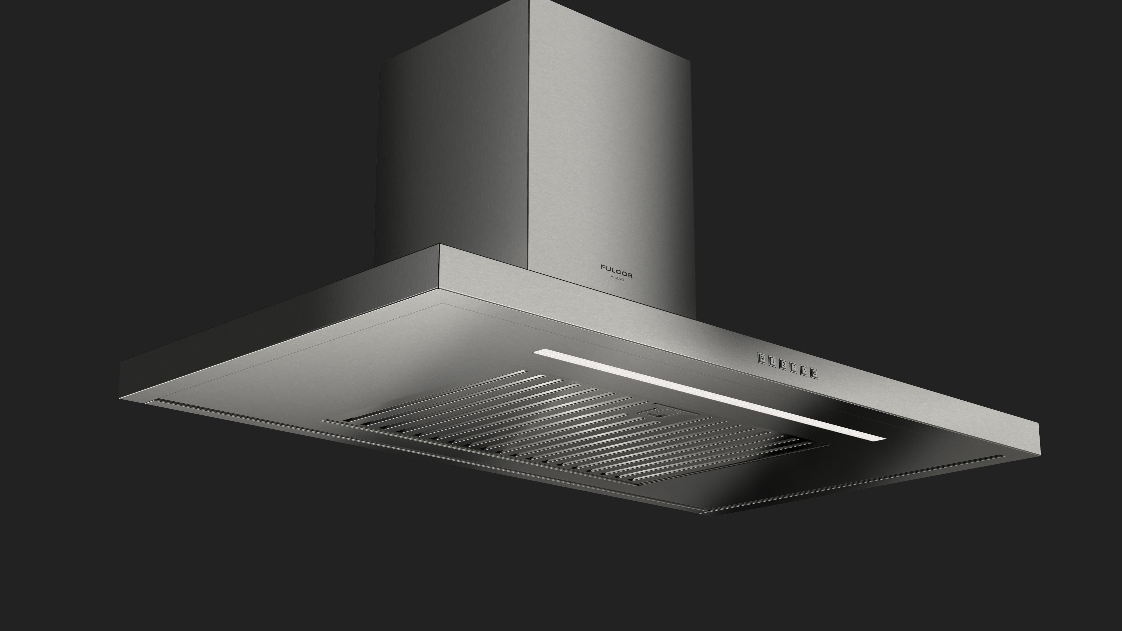 Fulgor Milano Reverse T 90 Wall Hood - FTHD 900 TC X