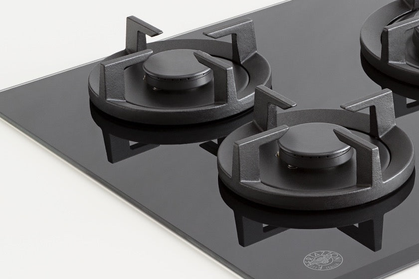 Bertazzoni 75 cm gas on glass hob with central wok Professional Series - P755CPROGNE