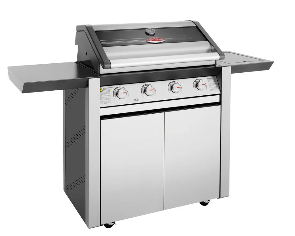 BeefEater 1600S Series - 4 Burner BBQ & Side Burner Trolley