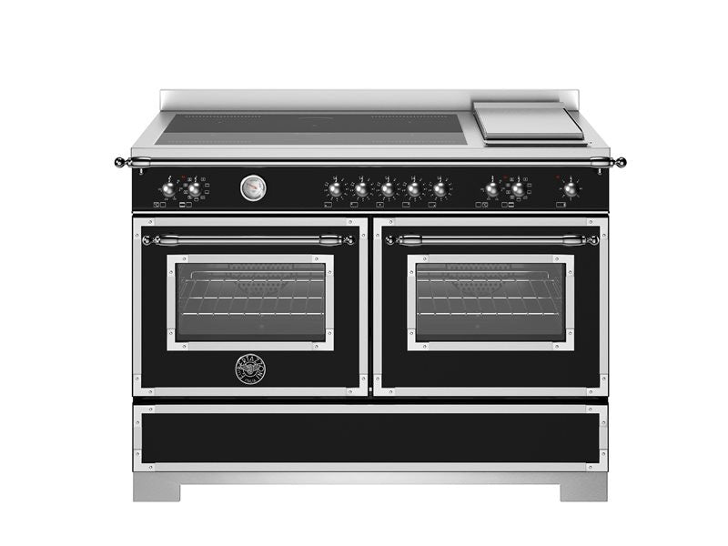 Bertazzoni 120 cm 6-burner+griddle, electric double oven Heritage Series