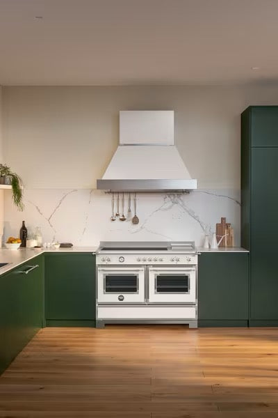 Bertazzoni 120 cm 6-burner+griddle, electric double oven Heritage Series