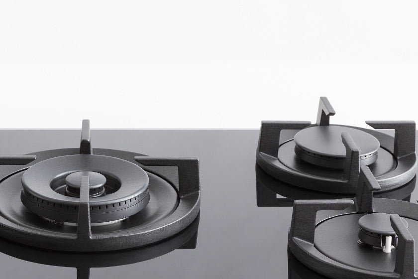 Bertazzoni 90 cm gas on glass hob with lateral wok Professional Series - P905LPROGNE