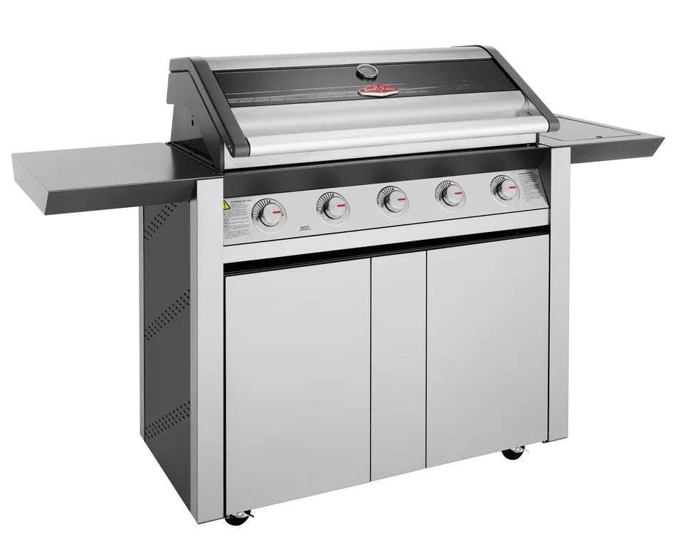 BeefEater 1600S Series - 5 Burner BBQ & Side Burner Trolley