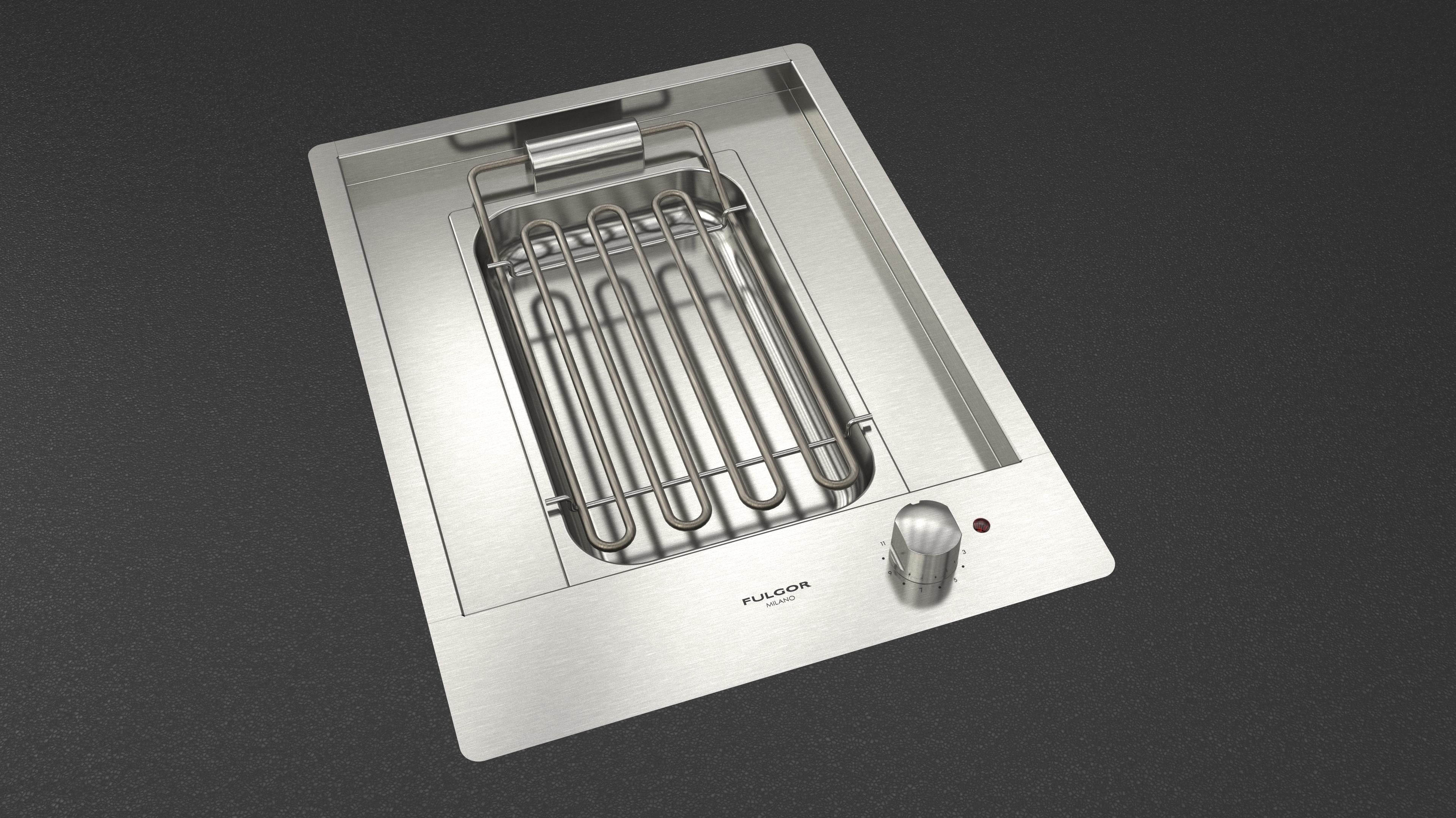 Fulgor Milano Electric Barbecue Grill 40cm - CPH 401 BQ X