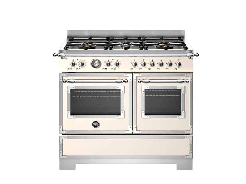 Bertazzoni 100cm Heritage Series 6 Burner Electric Double Oven - HER106L2ENET, HER106L2EAVT