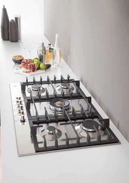 Bertazzoni 90 cm Gas hob with central dual wok Modern Series