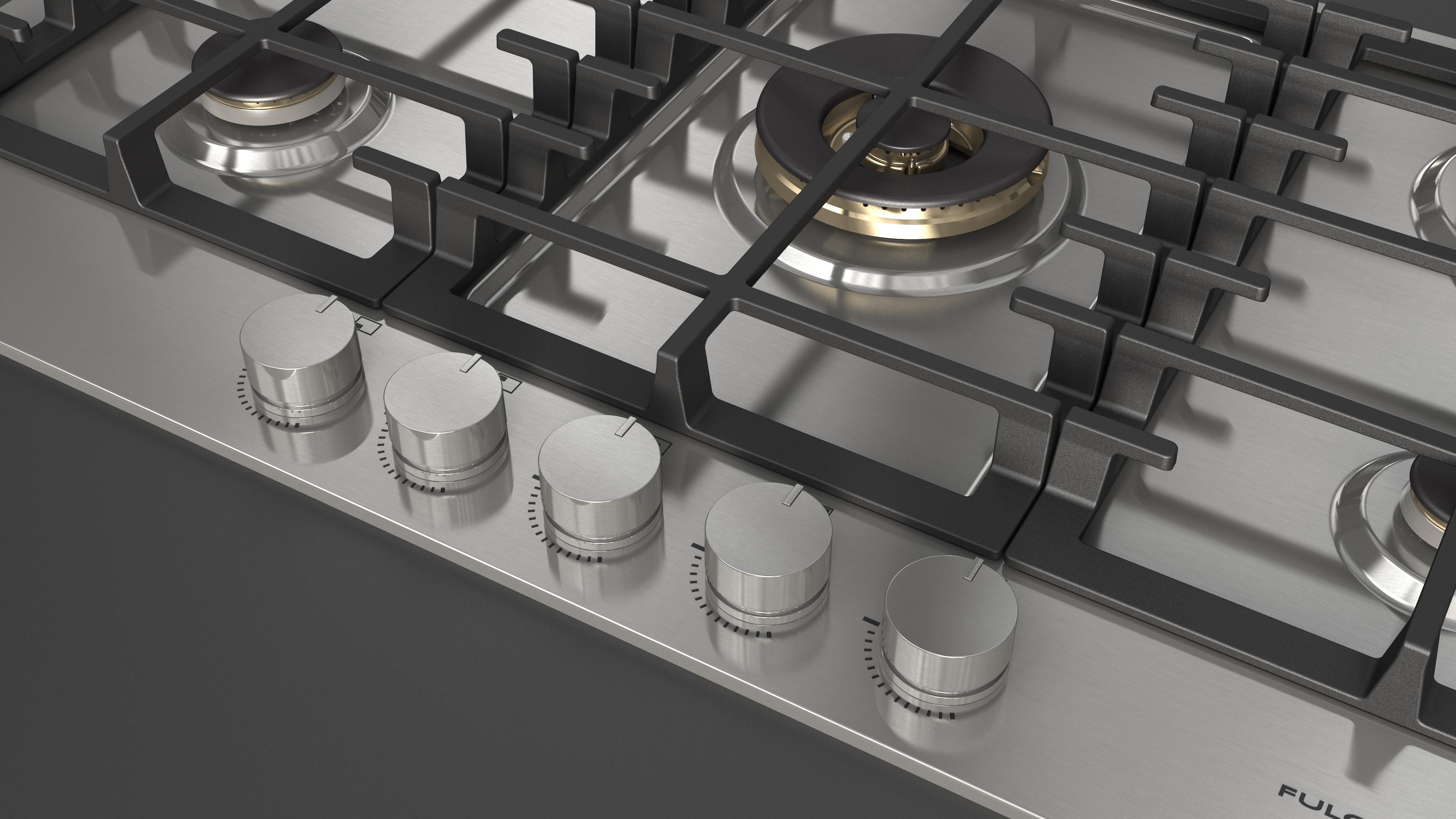 Fulgor Milano 90cm Gas Hob - FPH 9041 G WK X