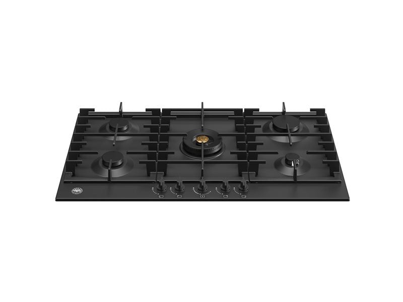 Bertazzoni 90 cm Gas hob with central dual wok Modern Series