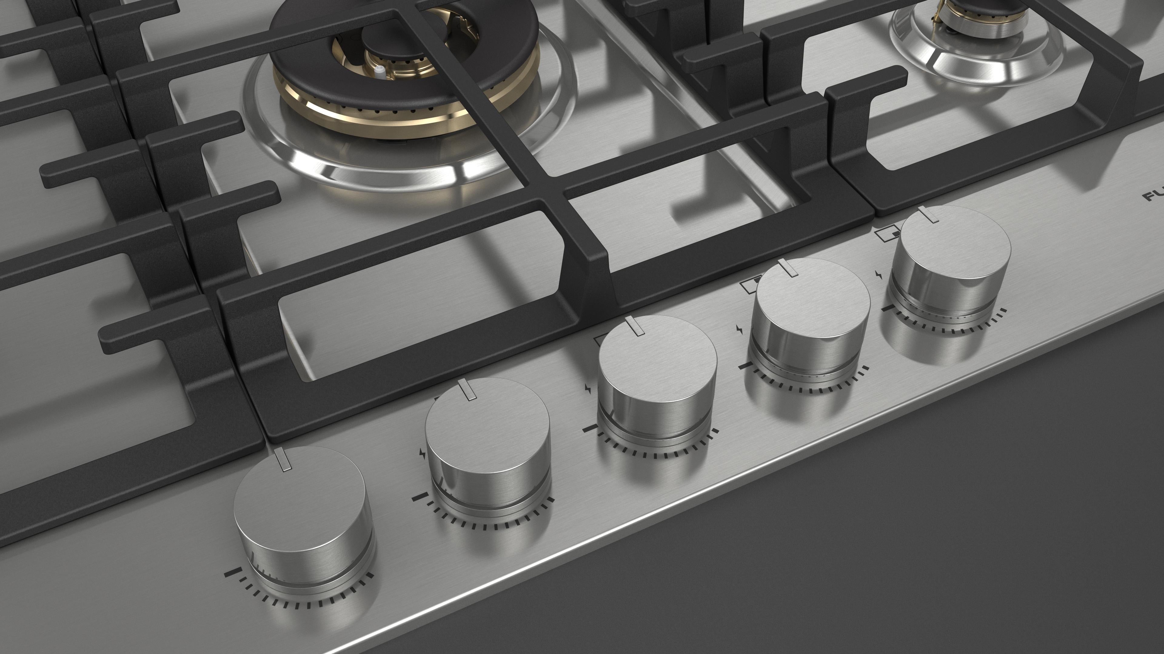 Fulgor Milano 90cm Gas Hob - FPH 9041 G WK X