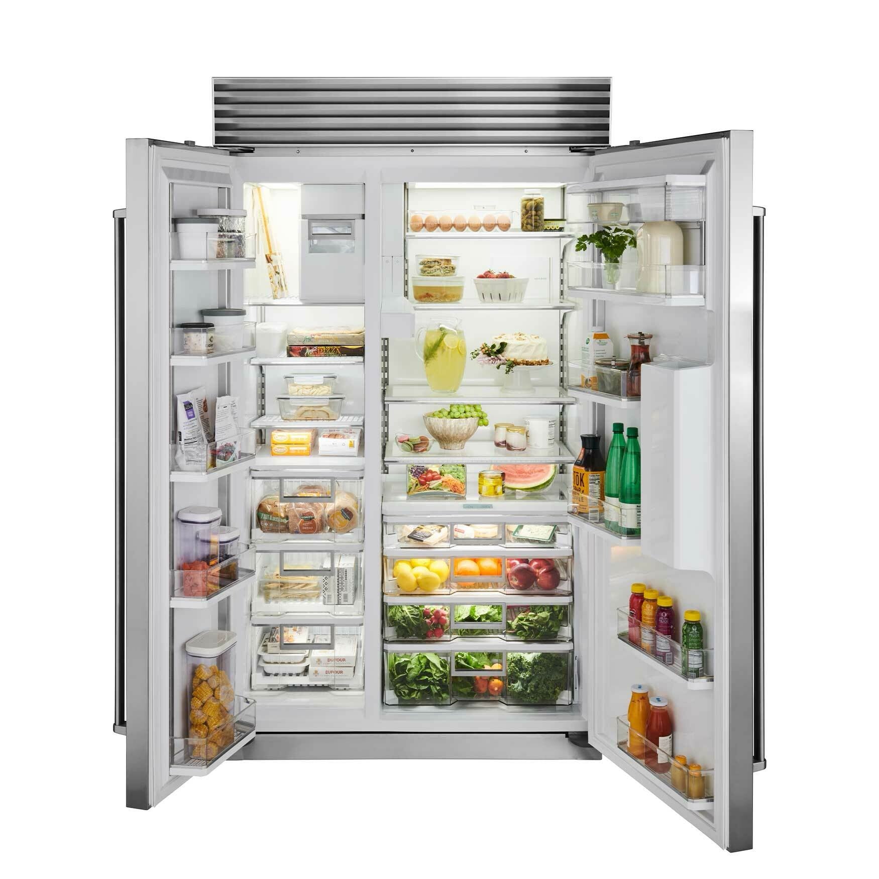 Sub-Zero 1219mm Side by Side Fridge Freezer with External Dispenser ICBCL4850SD