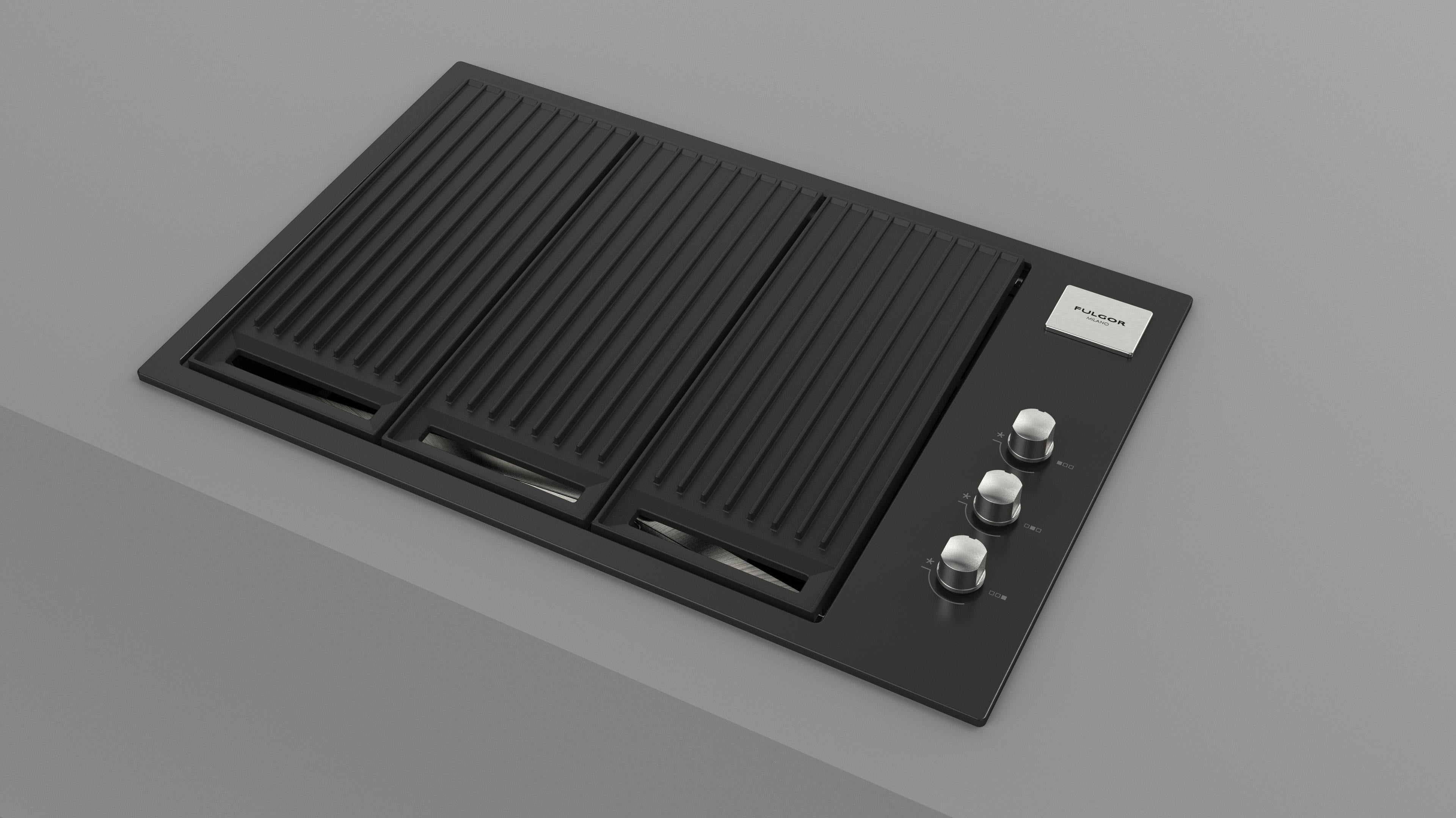 Fulgor Milano 80cm Pro Outdoor Gas Barbecue - FOBQ 803 G MBK