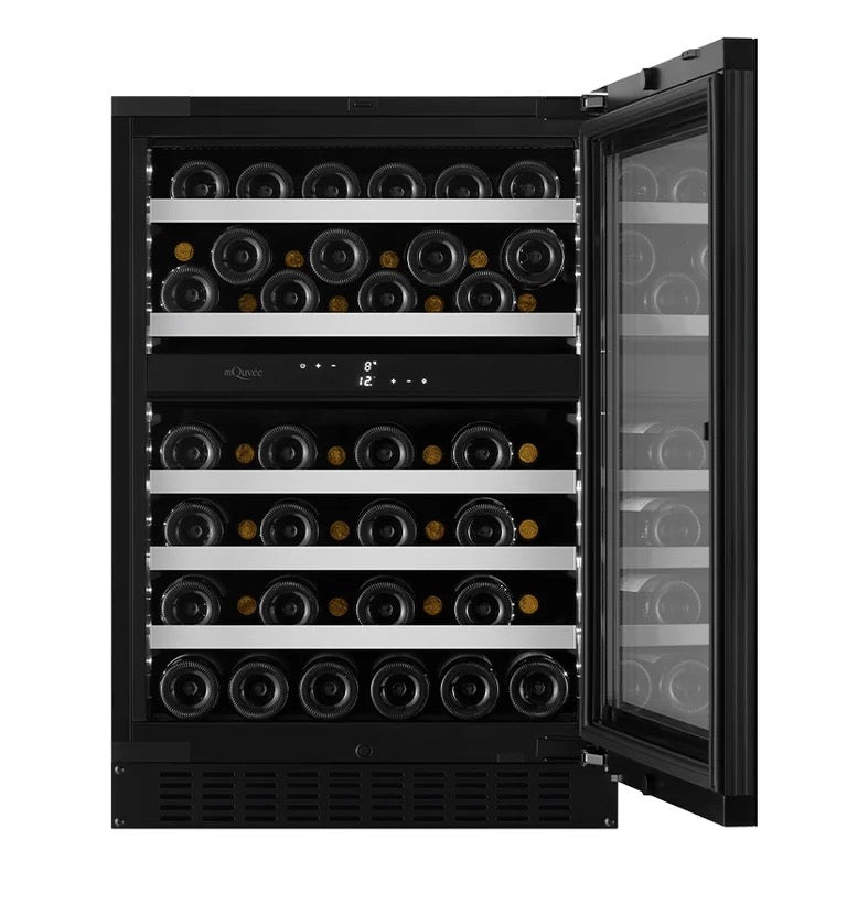 MQuvee - Under-Counter Wine Fridge - WineCave Exclusive 780 60D Push/Pull