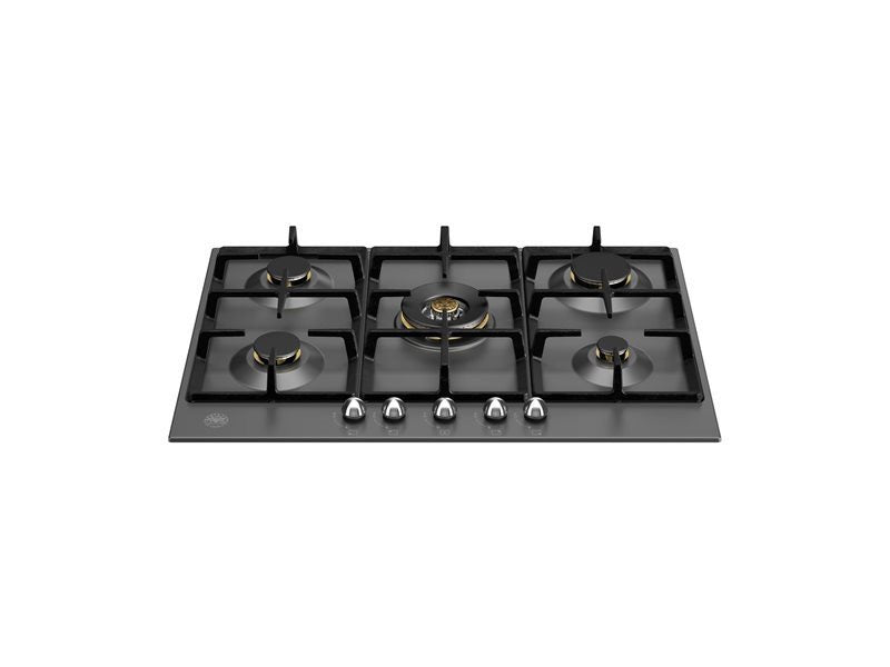 Bertazzoni 75 cm Gas hob with central wok Heritage Series