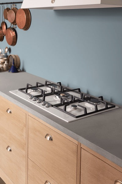 Bertazzoni 90 cm Gas hob with central dual wok Heritage Series - P905CHERNE / P905CHERAX