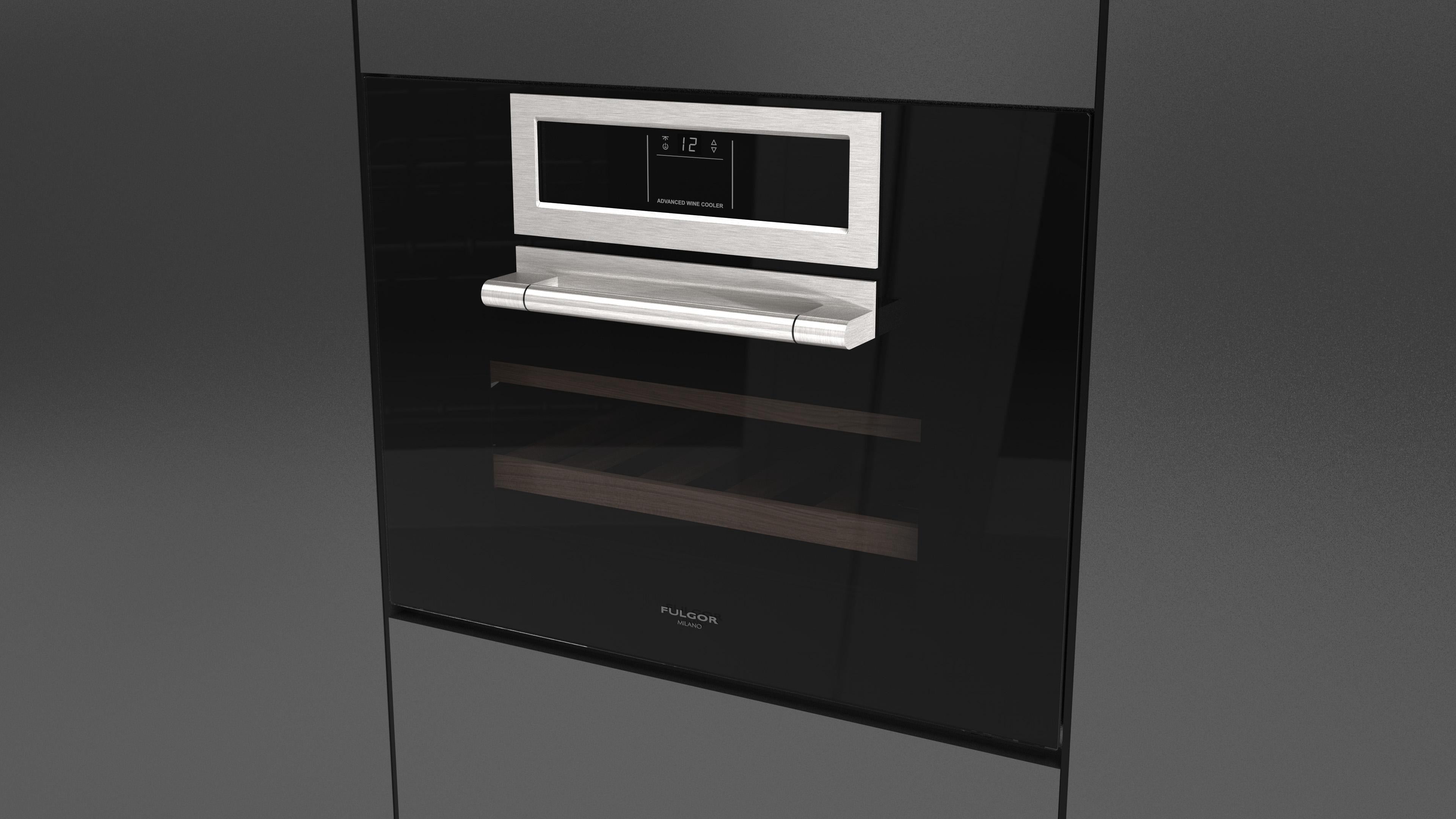 Fulgor Milano Wine Cellar 45 - FCLWC 4500 TC FO BK