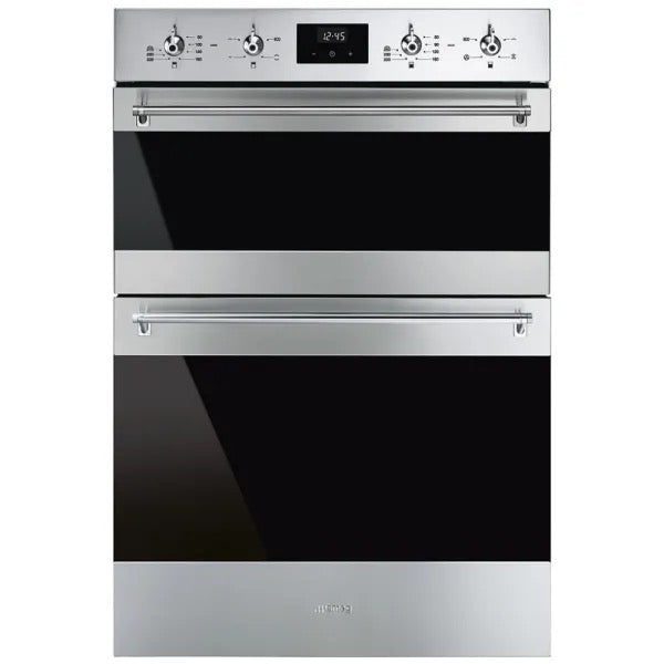 Smeg Classic Built In Double Oven Stainless Steel - DOSF6300X