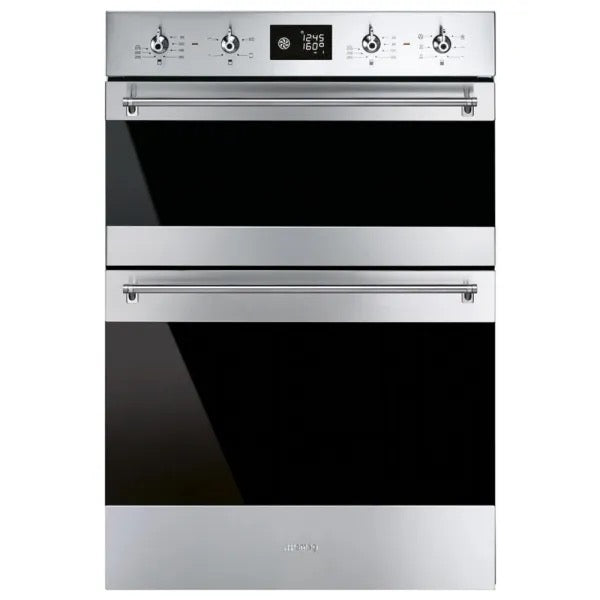 Smeg Classic Built In Multifunction Double Oven Stainless Steel - DOSF6390X