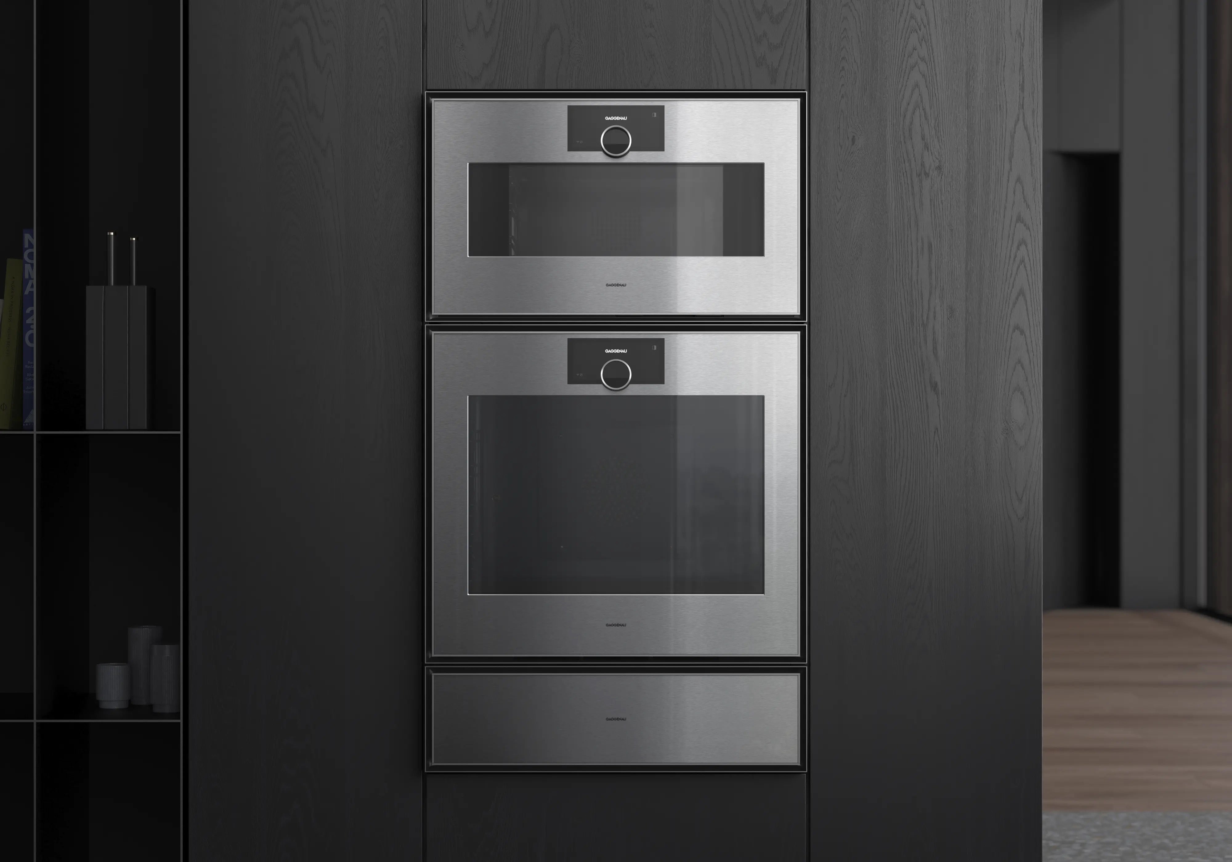 Gaggenau Expressive series oven 76 x 67 cm door hinge: left
