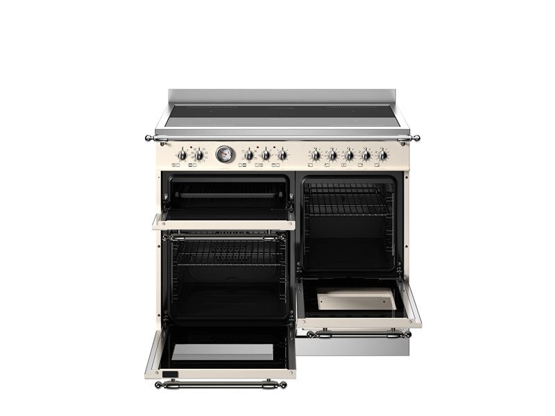 Bertazzoni Heritage Series 100cm Induction Top Electric Triple Oven