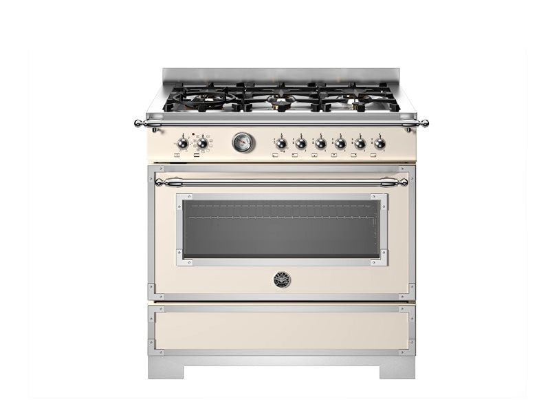 Bertazzoni Heritage Series 90 cm 6-Burner, Electric Oven