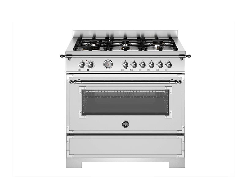 Bertazzoni Heritage Series 90 cm 6-Burner, Electric Oven