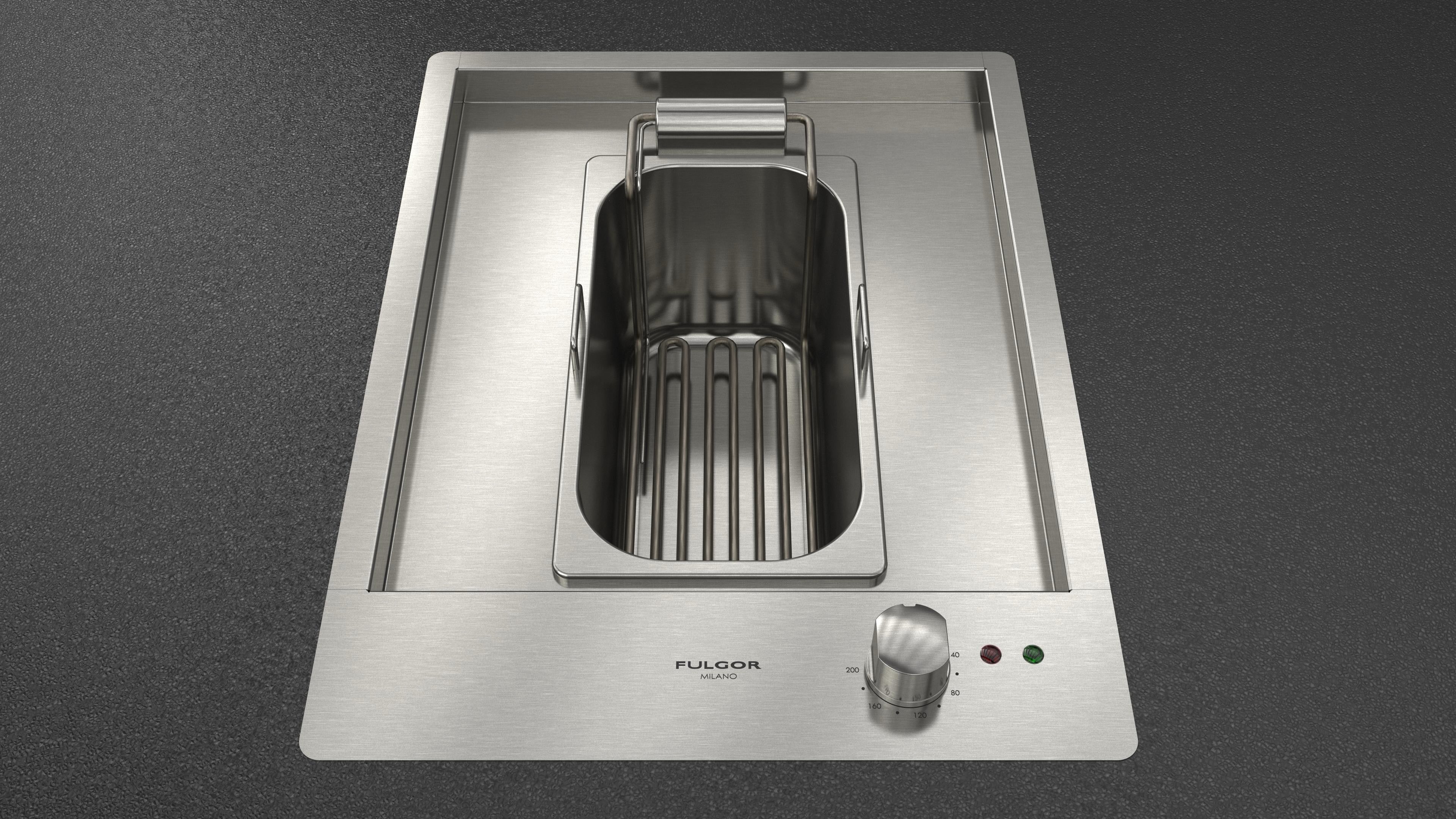 Fulgor Milano Electric Fryer 40cm - CPH 401 FR X