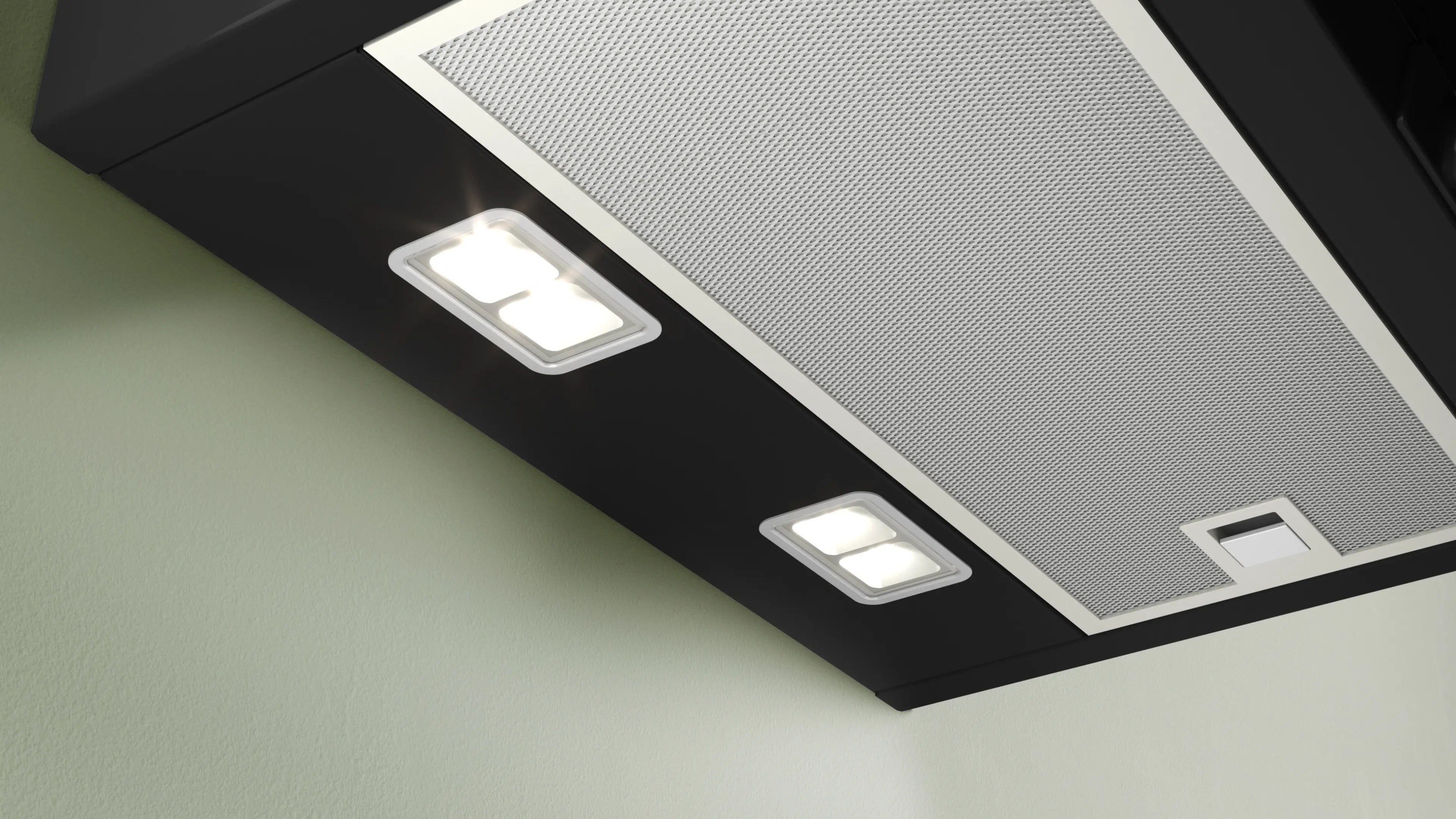 Bosch Series 4 Wall-mounted cooker hood 80 cm clear glass black printed, Black - DWK87FN60B