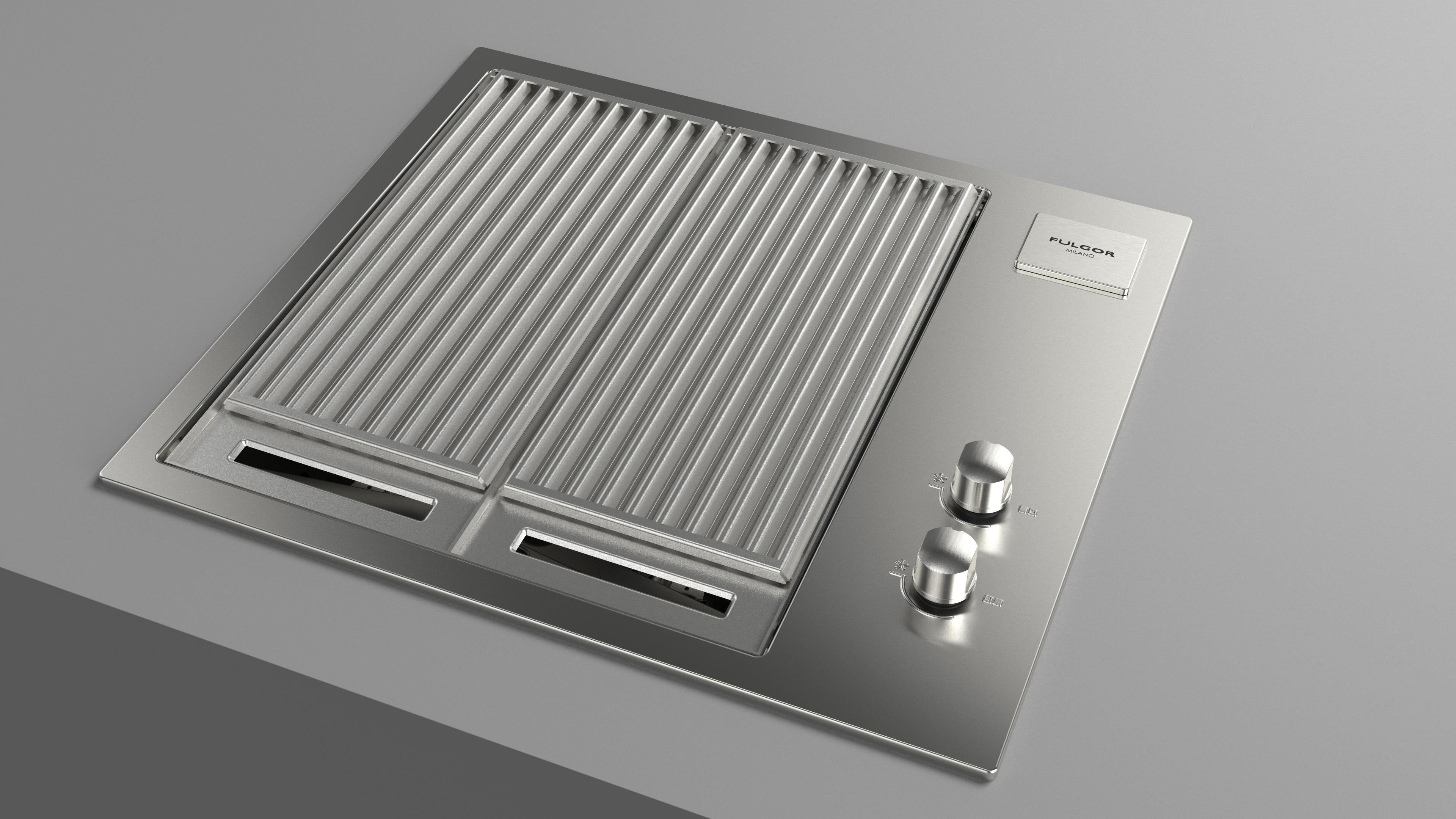 Fulgor Milano 60cm Pro Outdoor Teppanyaki Gas Barbecue - FOBQ 602 G X