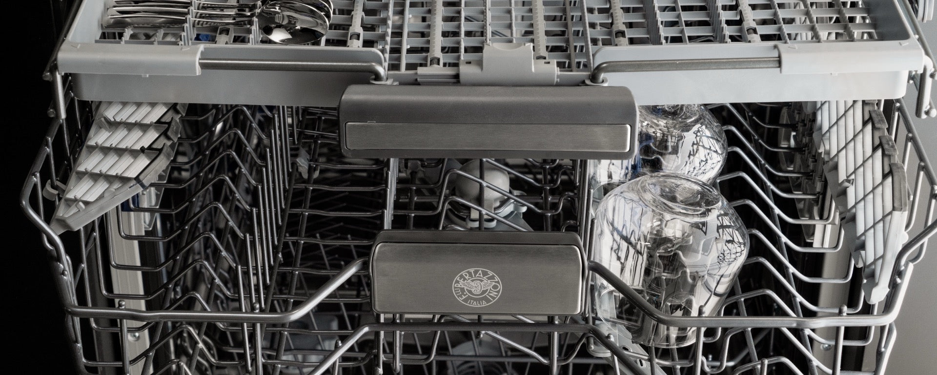 Bertazzoni Heritage Series 60cm Slot-Under Dishwasher with Stainless Panel