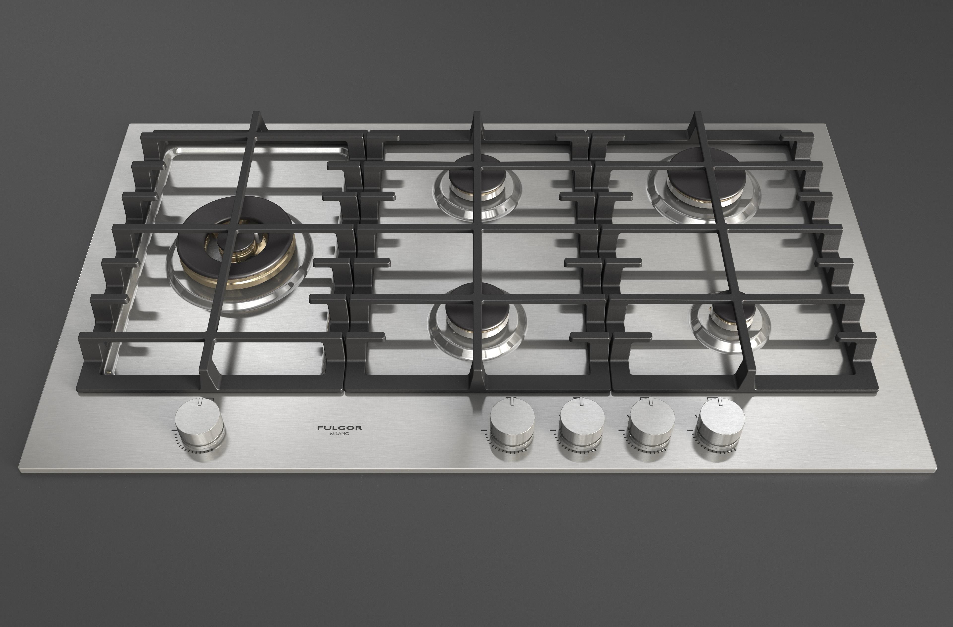 Fulgor Milano 90cm Gas Hob - FPH 905 G WK X