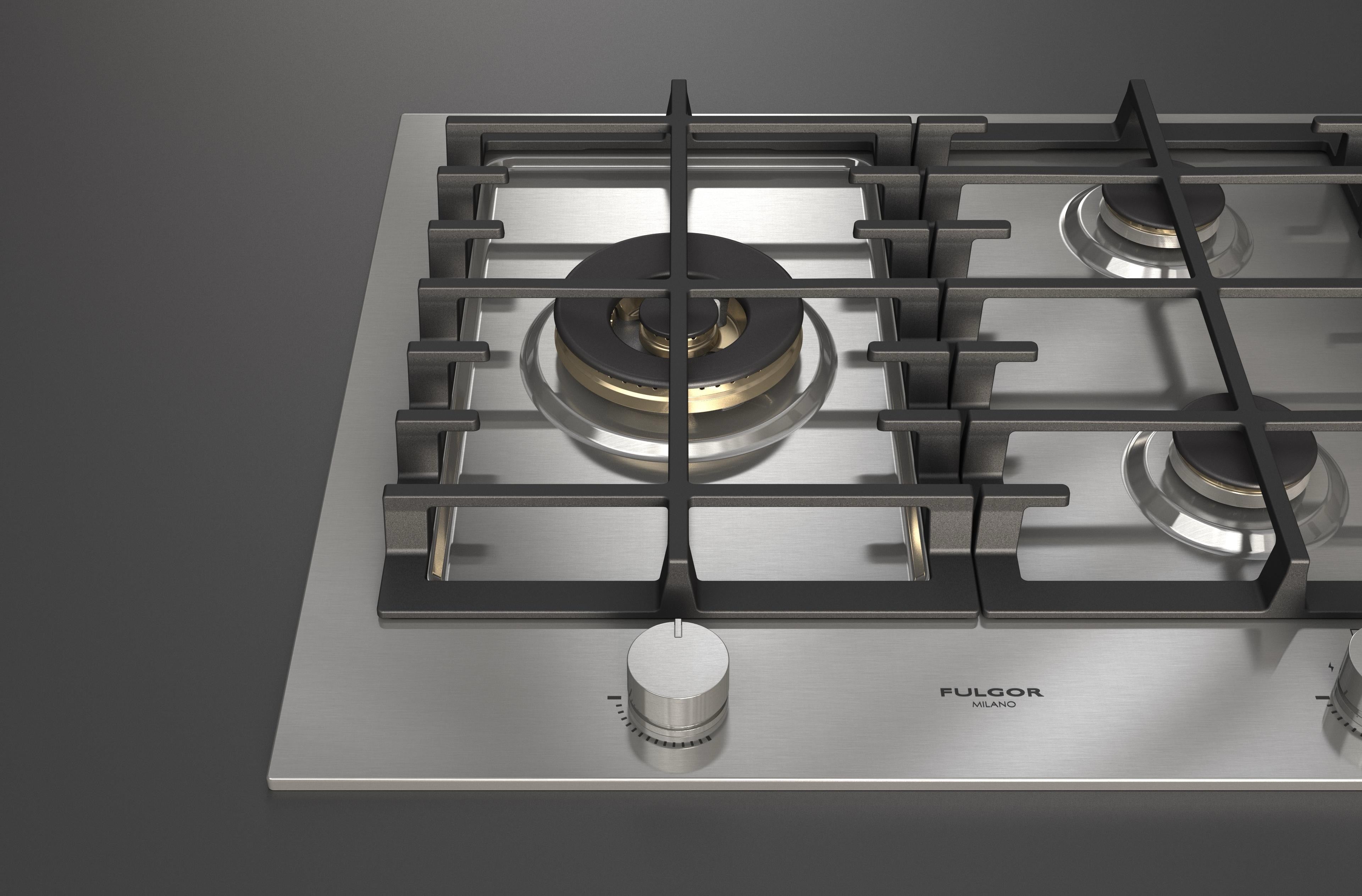 Fulgor Milano 90cm Gas Hob - FPH 905 G WK X