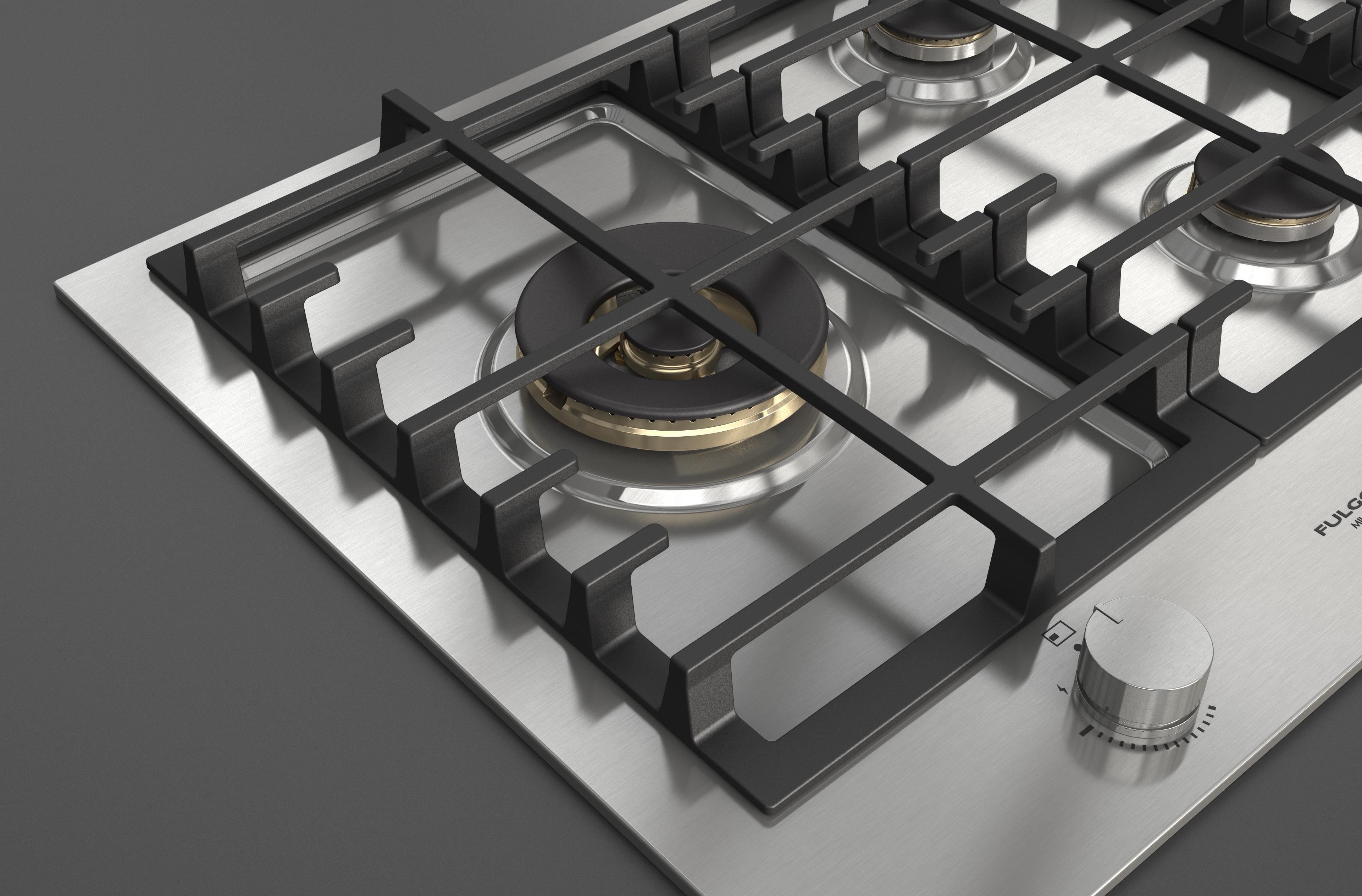 Fulgor Milano 90cm Gas Hob - FPH 905 G WK X