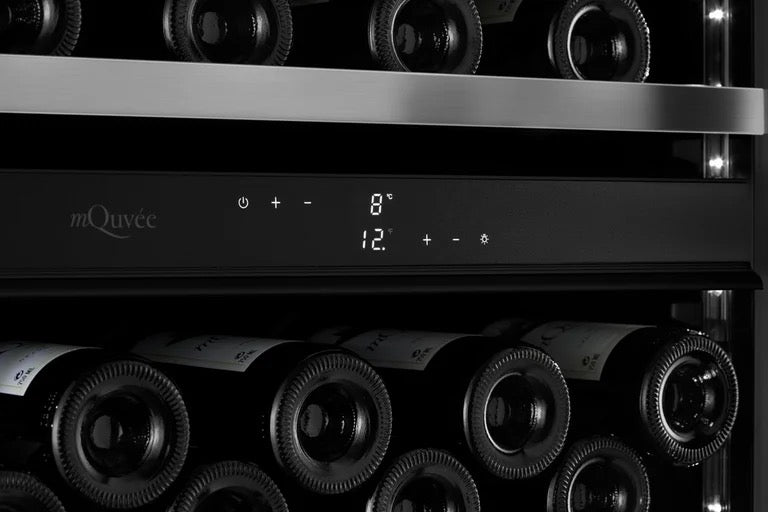 MQuvee Under-Counter Wine Fridge - WineCave Exclusive 700 60D Push/Pull