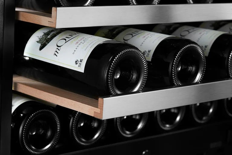 MQuvee Under-Counter Wine Fridge - WineCave Exclusive 700 60D Push/Pull